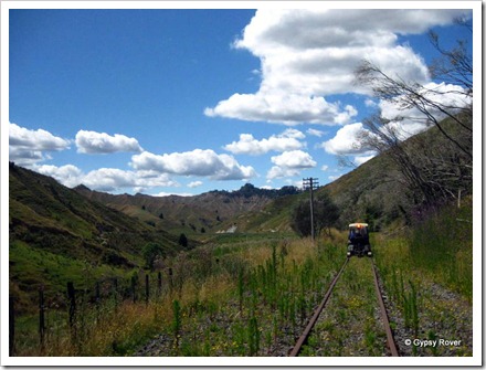 Back into rugged back country station farmland.