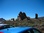 Rock formations in the Parque Nacional del Teide