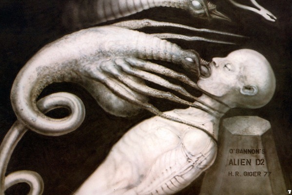 hr-giger-facehugger-II hr-giger-facehugger-II
