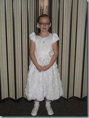 Shaylee before her Baptism