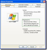 System Properties