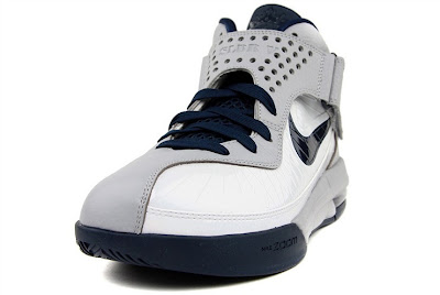 Detailed Look at Nike Soldier 5 in White/Navy/Grey nike air max soldier 5 gr white navy grey 3 02 Detailed Look at Nike Soldier 5 in White/Navy/Grey