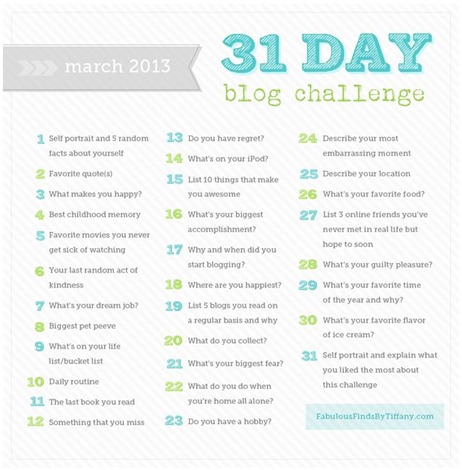 31 Day Challenge