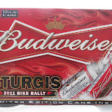 Budweiser maakt promotie voor Sturgis.