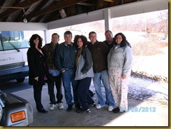 Missy, Uncle Gene, Tim, Tina, Dane Dick and Aunt Connie