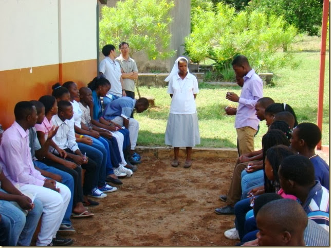 A Ir. Fátima e o grupo