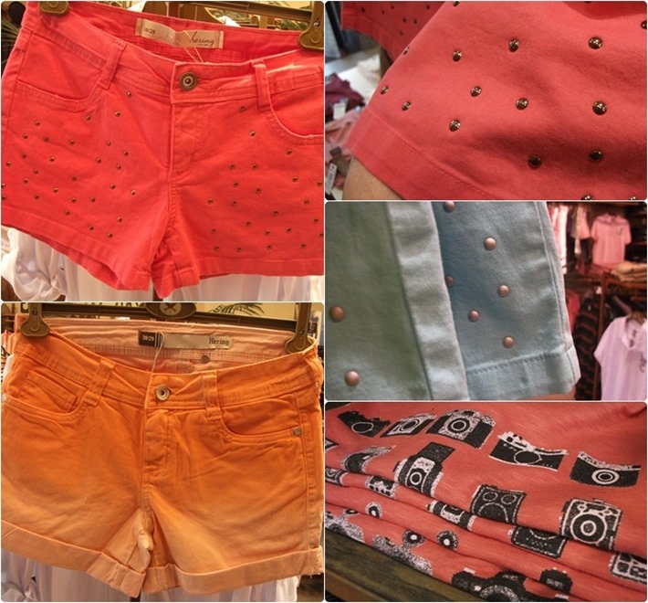 Hering Coleção Outono 2013 aposta no brilho e tachas hering colecao outono 2013 shorts