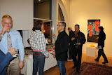 Guests at the opening reception of 
FolkloRican: The Art of Pepe Villegas
at NYU Wagner