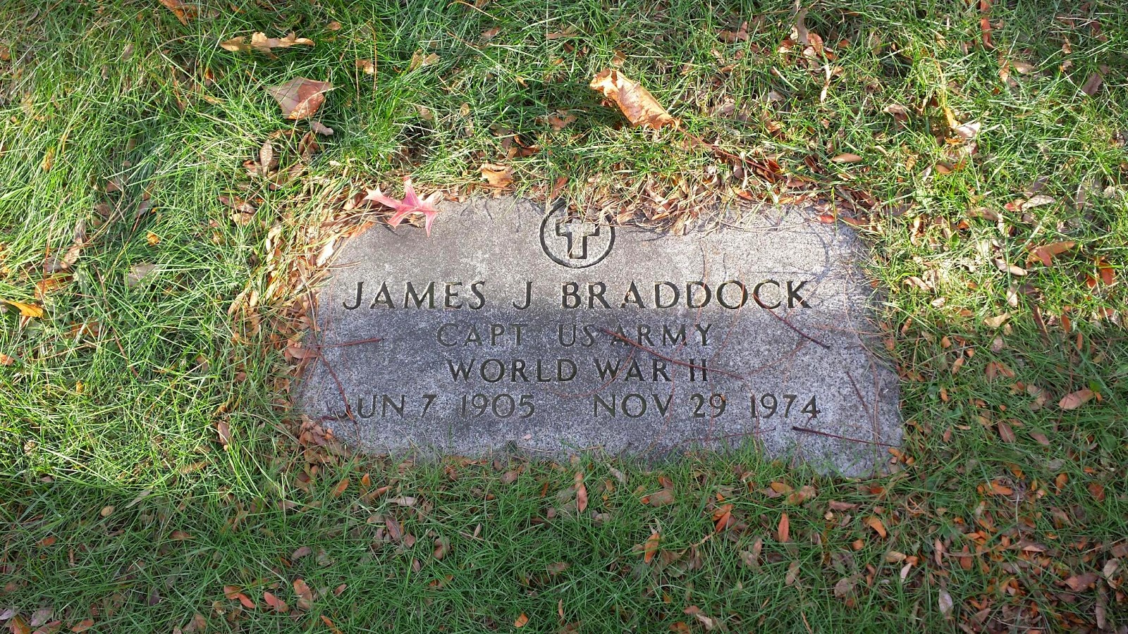 The Matt Ward History Experience James Braddock's Grave
