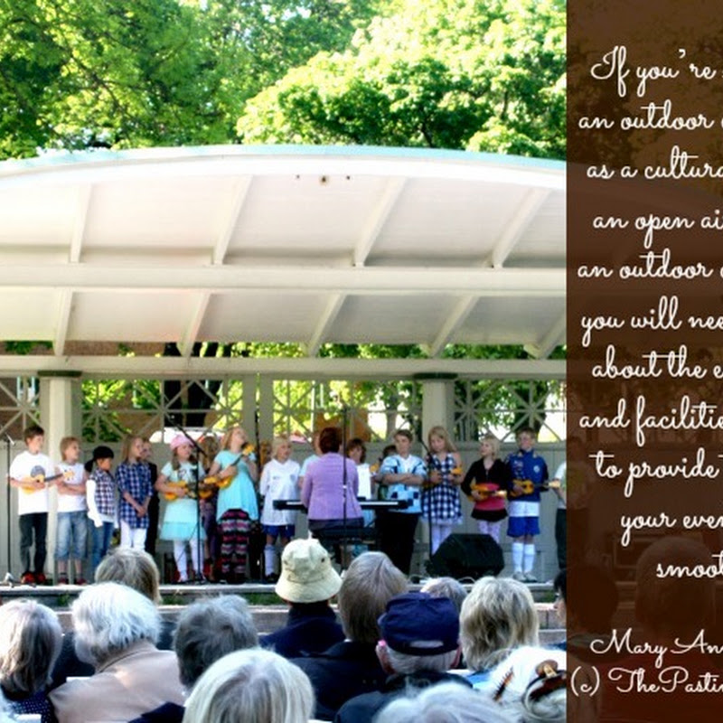 What You Need for Your Outdoor Event