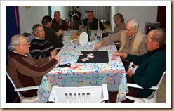 Duas mesas de "Sueca"