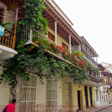 Cidade murada da bela Cartagena - Colombia