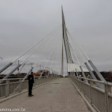 Ponte para pedestres -  Winnipeg, Manitoba, Canadá