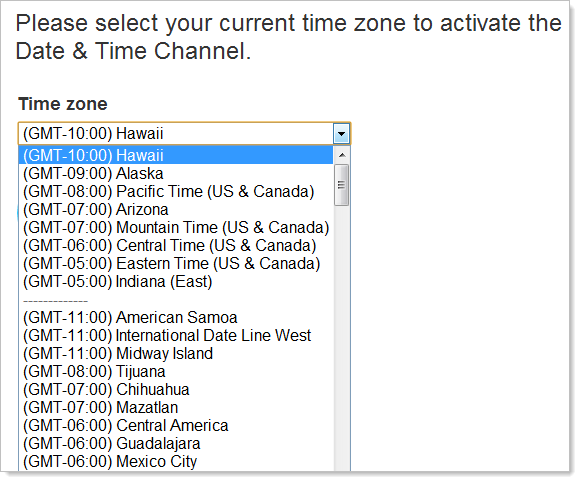 IFTTT prioritising US time zones