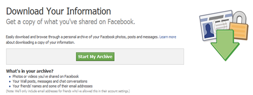 ดาวน์โหลดข้อมูลสำรองผ่าน facebook ดาวน์โหลดข้อมูลสำรองผ่าน facebook