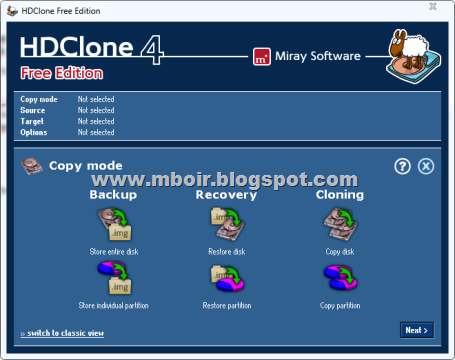 HDClone mboir
