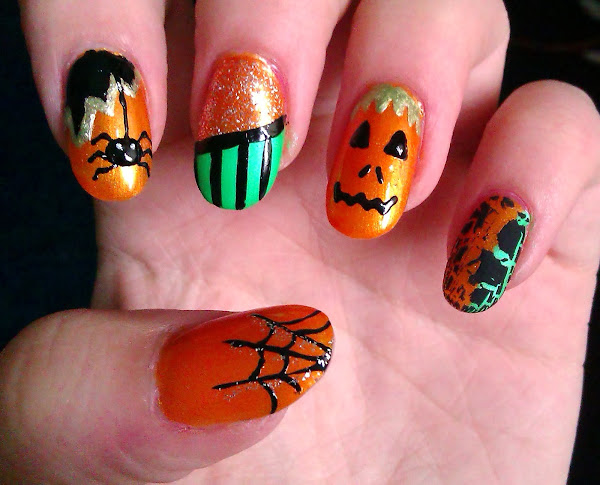 Cute Nail Designs For Halloween Cute Halloween Nail Designs
