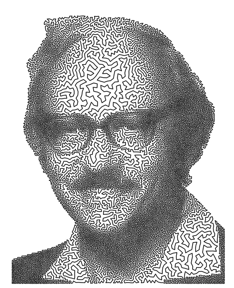 Portraits Made With a Single Unbroken Line Portraits Made With a Single Unbroken Line