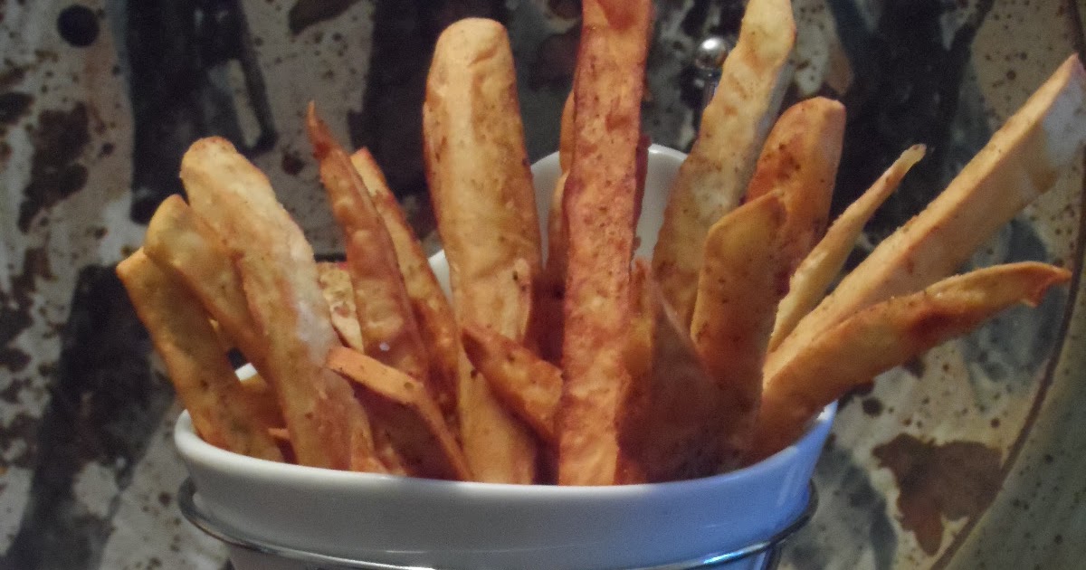 Dinner Planit Bacon Dusted Japanese Sweet Potato Fries