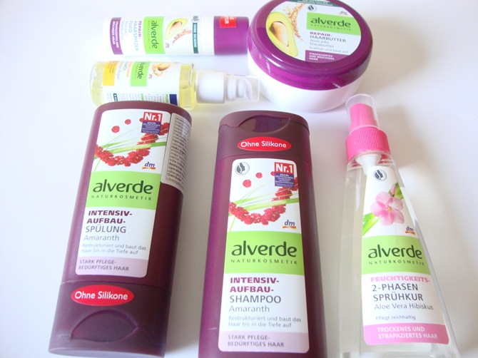 alverde hair products