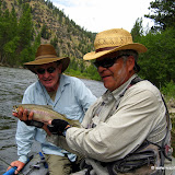 2011-07 Jim and Naomi Shields on the Bitterroot River