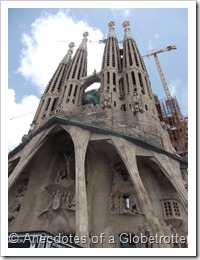 Another facade of Sagrada Familia