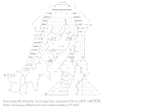 [AA]翠星石 （ローゼンメイデン）