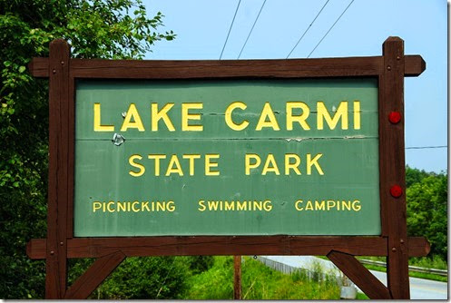 Lake Carmi Sign