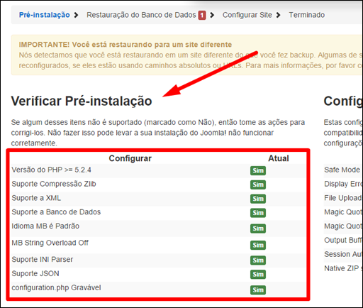 Como recuperar o backup do seu site no Joomla 2.5 - Visual Dicas