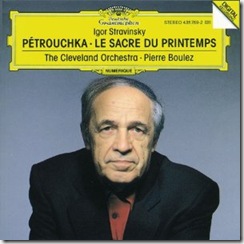 Stravinsky Consagracion Boulez DG