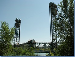 7803 Welland Canals Parkway -  St. Catharines - looking back at Glendale Lift Bridge