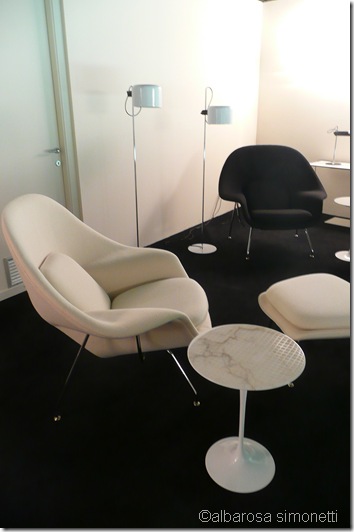 Saarinen Womb chair and Tulip table
