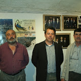 Presidente de la Sociedad Colombífila local, junto con Presidente de la FCCV, D. Jose L. Ros y