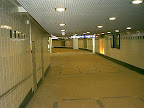 Entering pedestrian underpass Entering pedestrian underpass