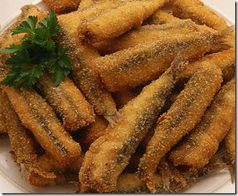 Acciughe fritte 