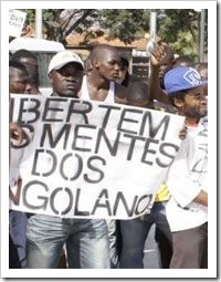 manifestacao em angola