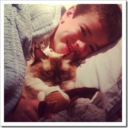 brett & stormy bed time