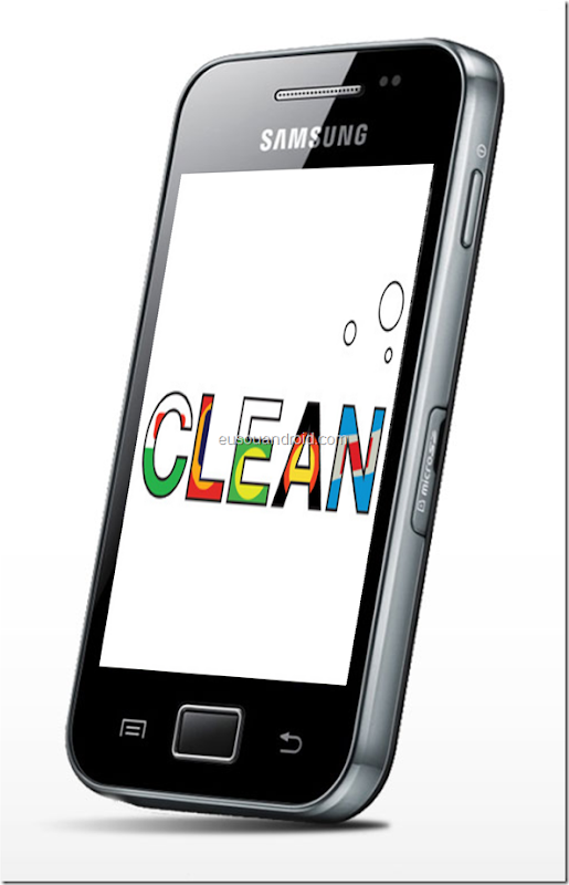 Galaxy Ace rom Clean Android CM7