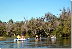 Rainbow River with Charlie, Dot, Dan, Tricia, Bill and Nancy