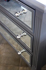 mirrored nightstand makeover mirrored nightstand makeover