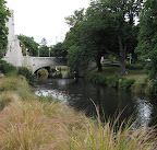 By the river