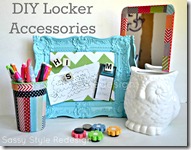 DIY locker accessories pin