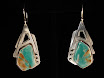 Matched pair of Kingman Turquoise - $175