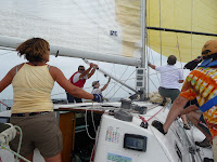 40.7 Commodore's Inviational & Zukasky 2010 / Commodore's Invitational 2010: Working Vayu downwind