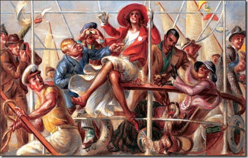 Regatta, 1935, by Paul Cadmus Regatta, 1935, by Paul Cadmus