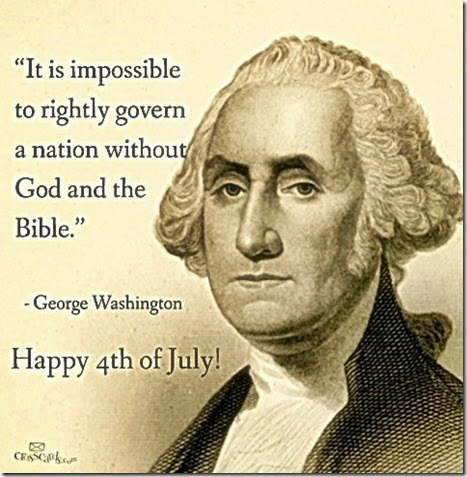 G. Washington- Rightly Govern only by God & Bible