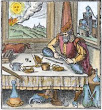 Engraving 1 From C Gesner The Practice Of The New And Old Physicke 1599