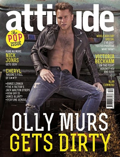 Olly Murs for Attitude UK Dec 2014