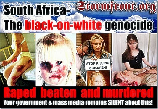 SA Black on White Genocide