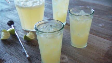 For Those Who Don't Booze: Lime Squash Drink